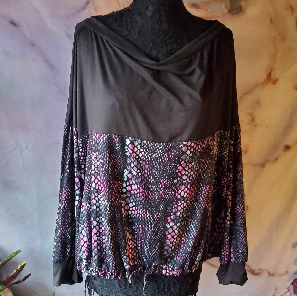 Phierce Fashions Snakeskin Top